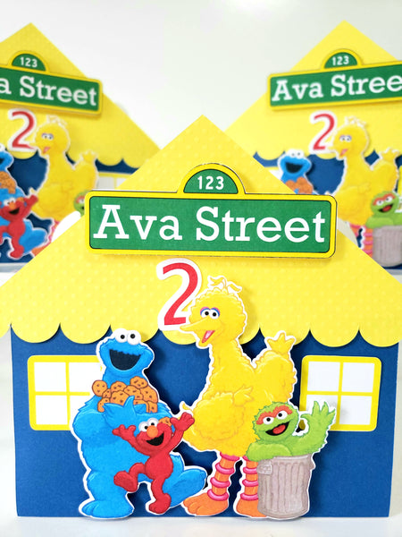 Sesame Street Favor Box - Personalized