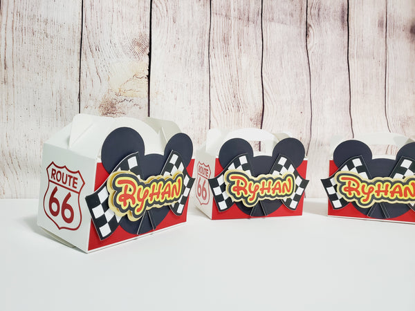Mickey Mouse Racers Favor Box