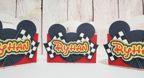 Mickey Mouse Racers Favor Box