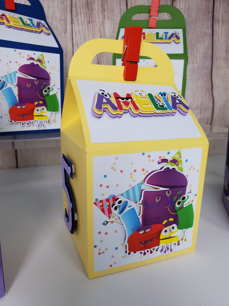 Storybots Carton Milk Favor Box