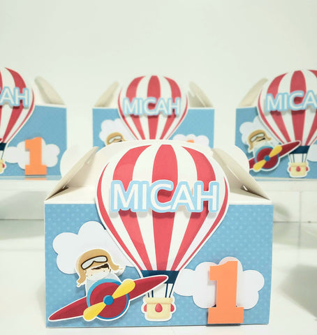 ONEderful Birthday Favor Box - Personalized